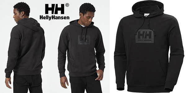 Sudadera Helly Hansen Box con capucha para hombre por sólo 40,99€ con envío gratis (-37%)