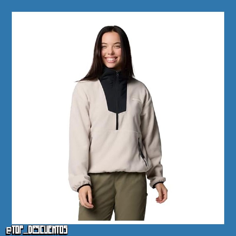 Columbia Sequoia Grove 1/2 Zip Fleece, Sudadera De Forro Polar para Mujer
