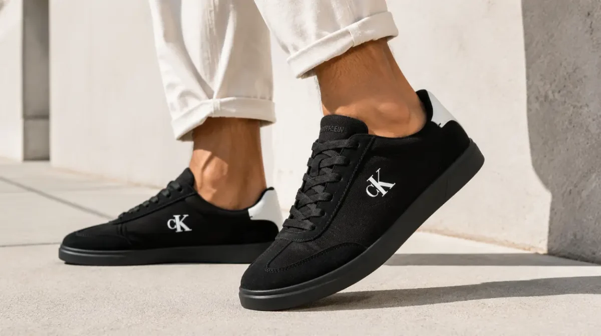 Zapatillas Calvin Klein Low Prof Cupsole para hombre con diseño estilizado y materiales premium por sólo 40,45€ con envío gratis (-55%)