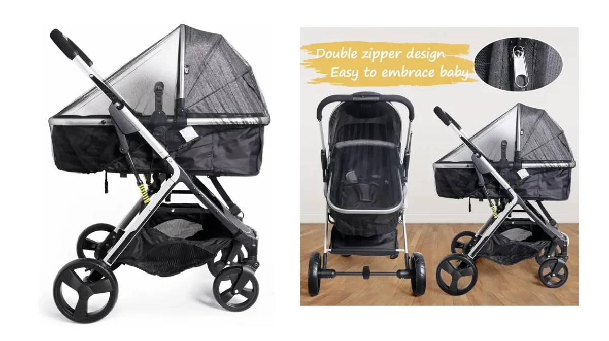 Protege a tu bebé de los insectos con esta mosquitera para carrito que hoy está baratísima en Amazon