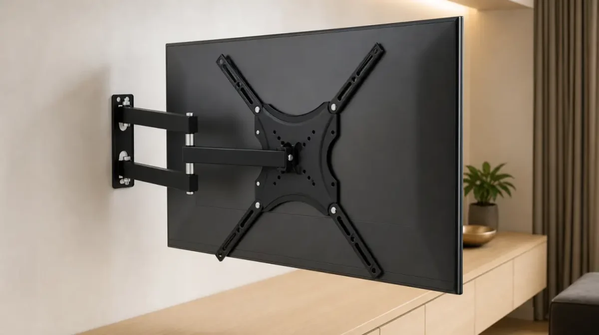 Soporte de pared articulado TD Systems P30X25A244 para TV de 14 a 40 pulgadas por sólo 7,45€ (-66%)