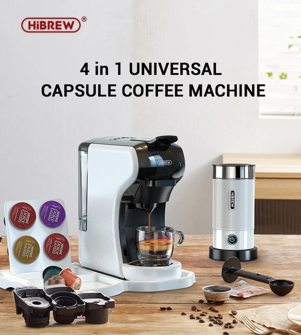 Cafetera de Cápsulas HiBREW H1A por 94,99€ en Urbancitymove