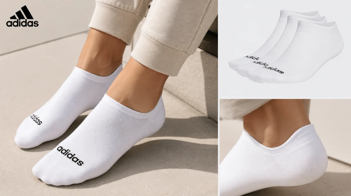 Pack x3 pares de calcetines tobilleros Adidas Thin Linear unisex por sólo 5,99€ (-33%)