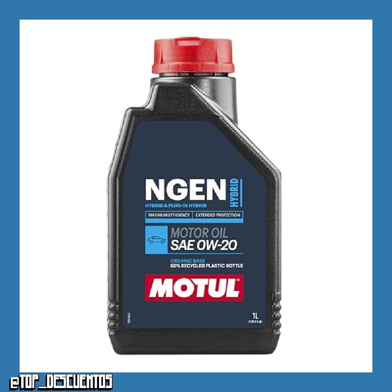 Motul Aceite Lubricante para Motores Híbridos Ngen 0W20 1 Litro