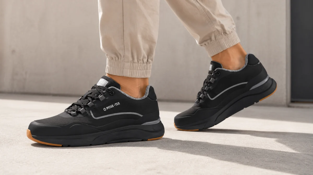 Zapatillas para hombre LENK de Walk in Pitas impermeables y sin cordones por sólo 46,95€ con envío gratis (-41%)