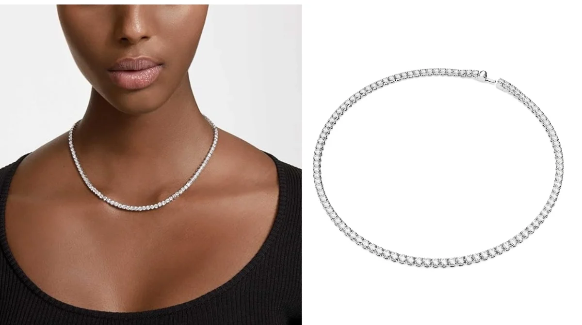 El brillo de Swarovski a tu alcance: Ahorra 90€ en este espectacular collar Matrix Tennis