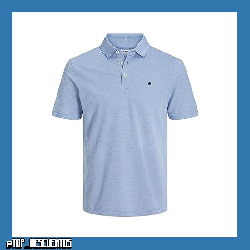 Jack & Jones Jjepaulos Polo SS Noos Polo Hombre (Pack de 1)