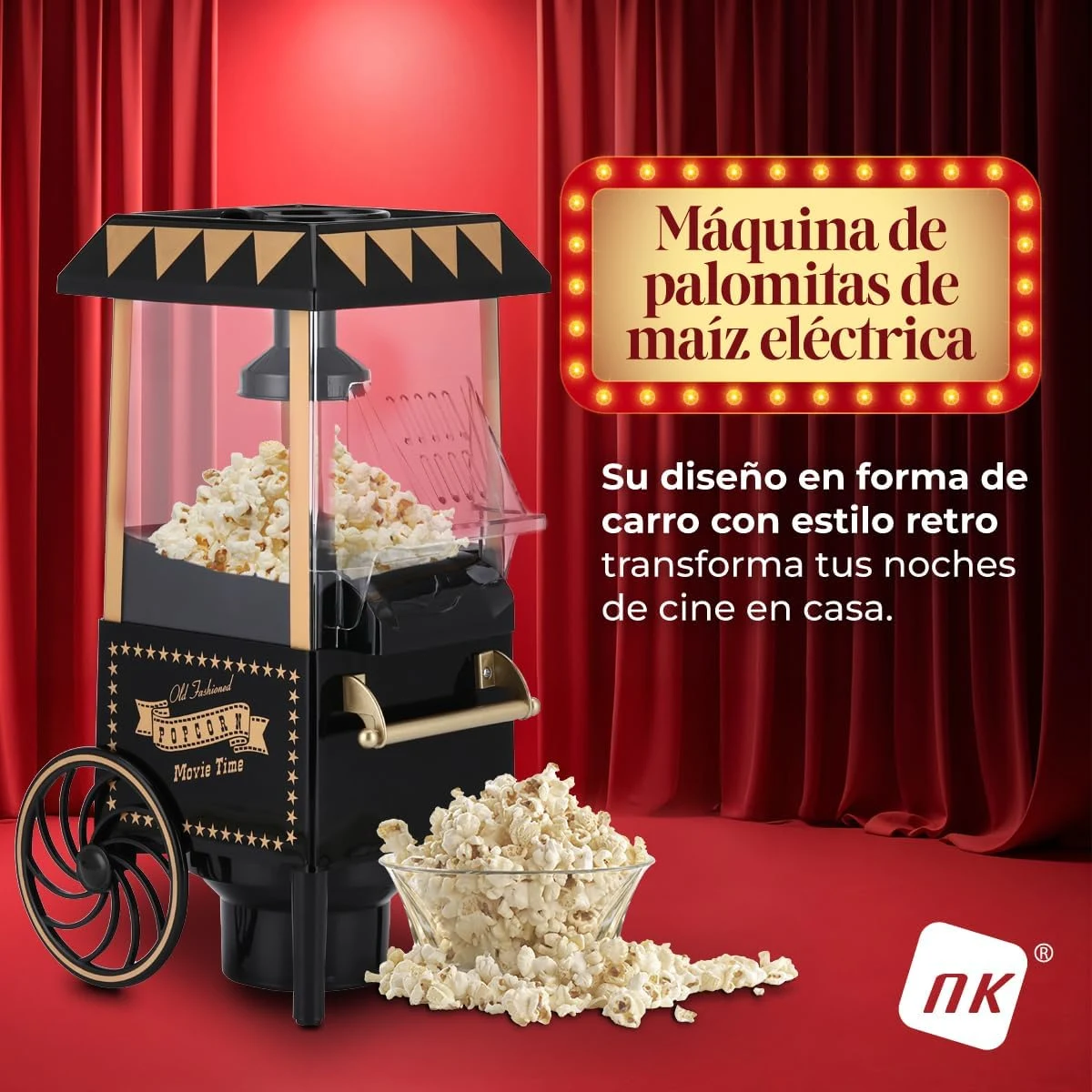 NK Palomitero Retro por 24,78€ en Amazon