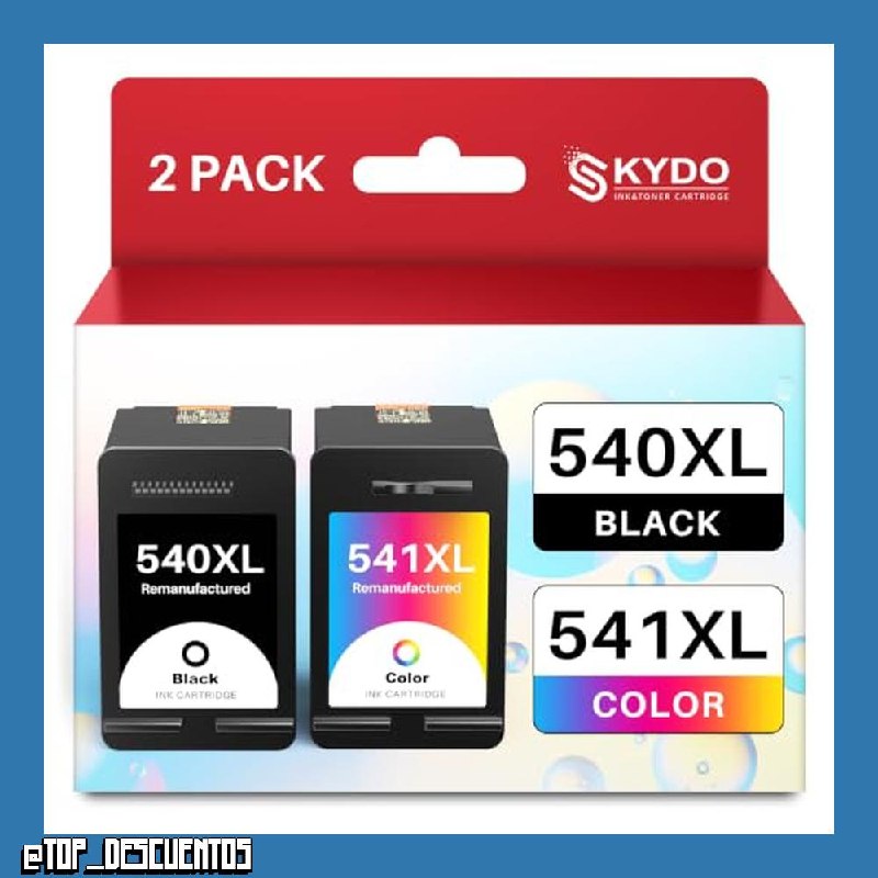 540XL 541XL Cartuchos de Tinta PG-540XL CL-541XL Compatible para Canon