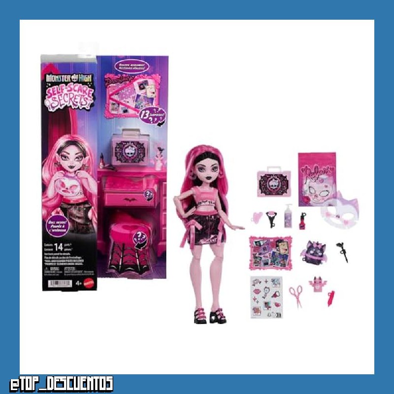 Monster High Secretos de Autocuidado Draculaura Muñeca