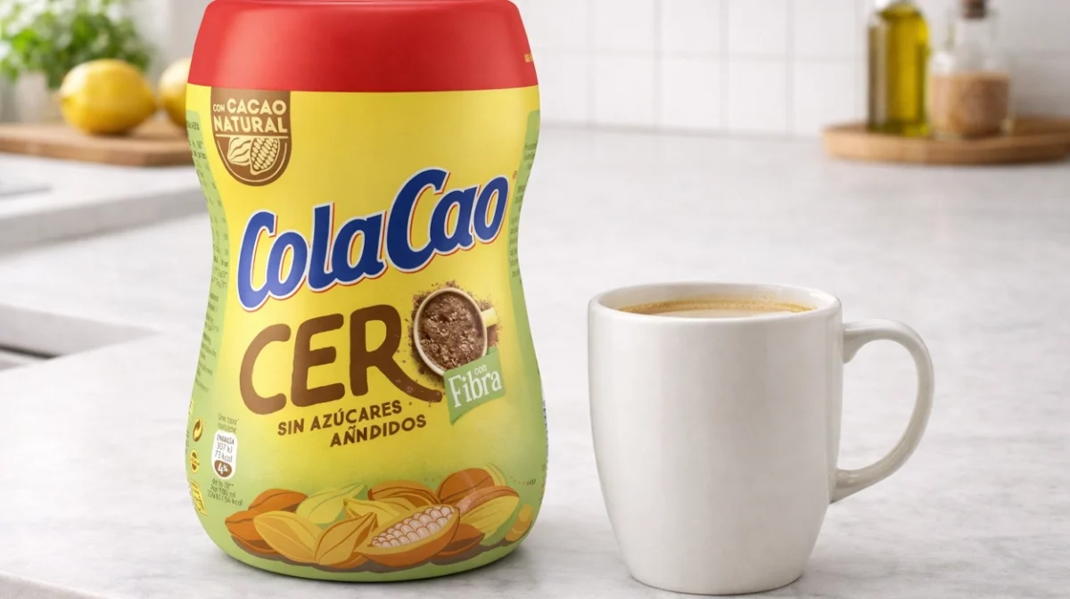 Hoy puedes conseguir 2 botes de ColaCao Cero azúcares añadidos de 300 g a un precio imposible de ver en supermercados (-40%) ¡3,50€ cada uno!