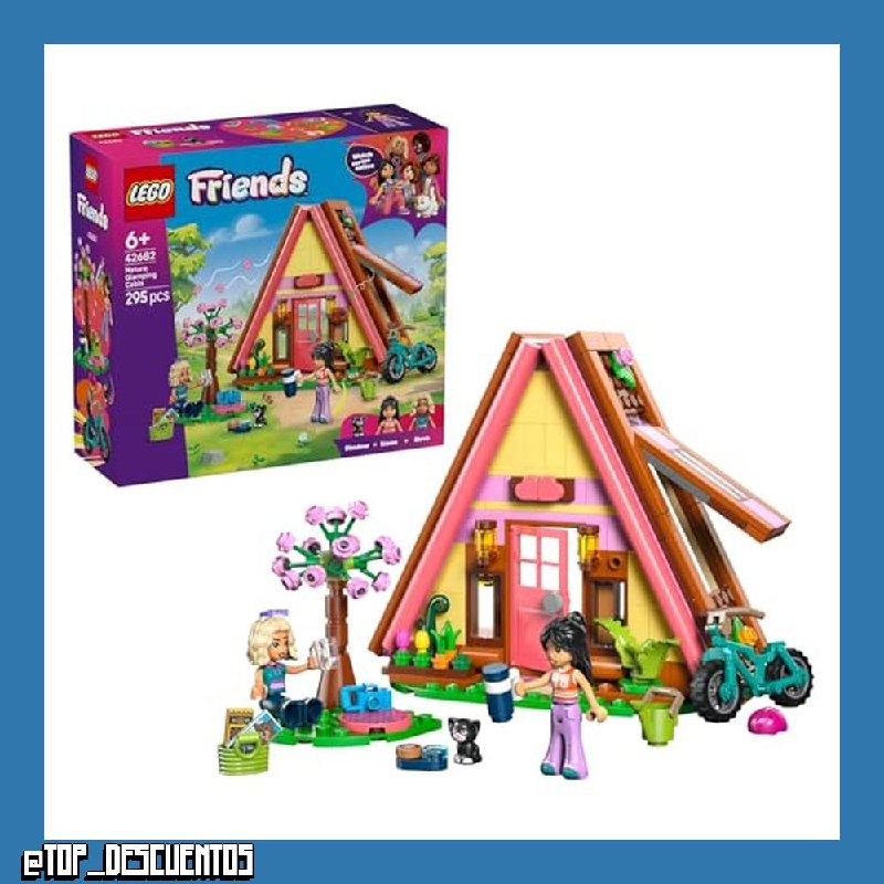 LEGO Friends Cabaña de Glamping en la Naturaleza 42682