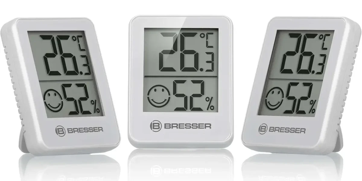 Pack 3x termómetro higrómetro Bresser por sólo 15,06€ (-40%)