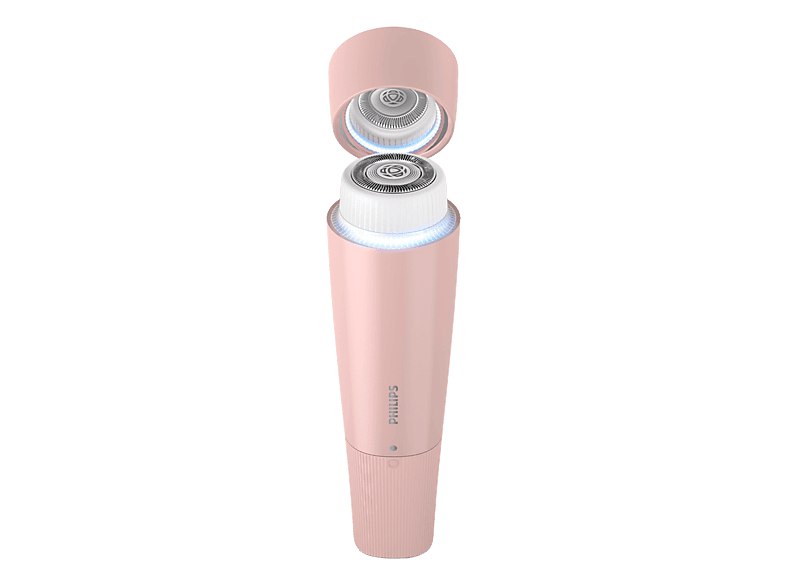 Philips - Rasuradora 5000 series BRR454/00 , Depiladora facial, Espejo y luz LED