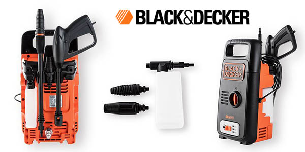 Hidrolimpiadora de alta presión Black & Decker de 1300W por sólo 55,17€ con envío gratis (-15%) ¡Top ventas!