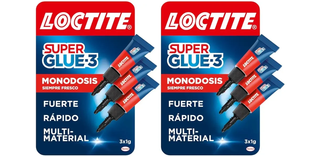 Pack x6 Loctite Super Glue-3 Monodosis por sólo 8,31€ (48% de descuento)