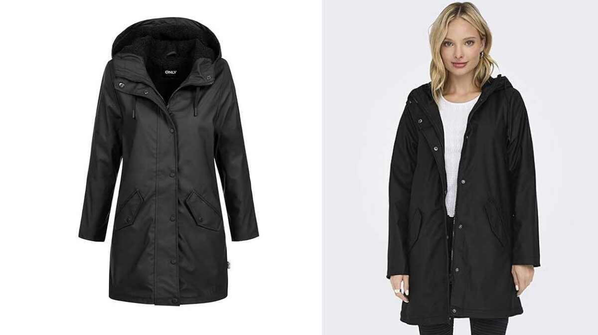 Chollazo Abrigo impermeable Only Onlsally Otw Noos para mujer por sólo 26,99€ (-41%)