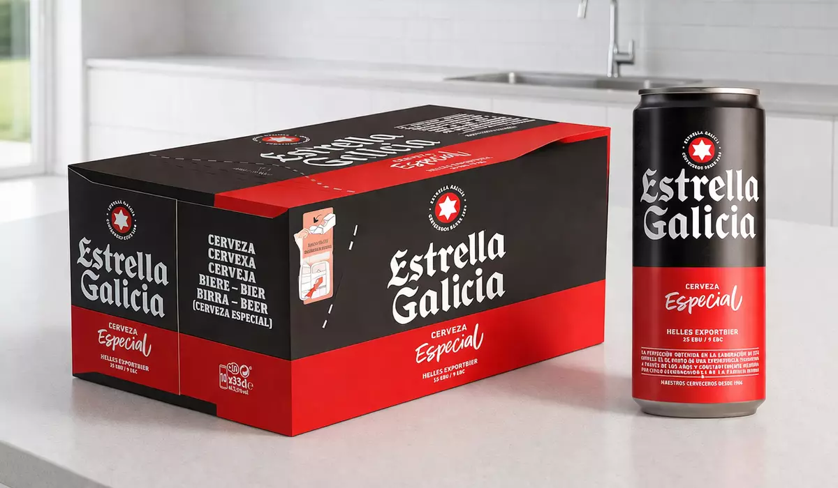 Frigopack 10 latas Cerveza Estrella Galicia 33 cl por sólo 6,56€ (-21%) ¡0,65€ por lata! (cuestan 0,90€ en supers)