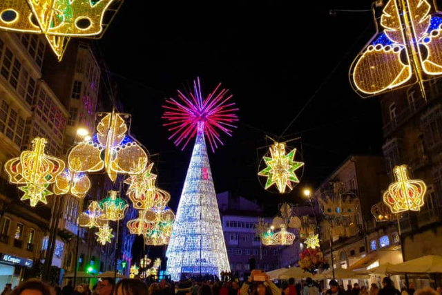 🎄 Escapada para ver las luces de Navidad de Vigo