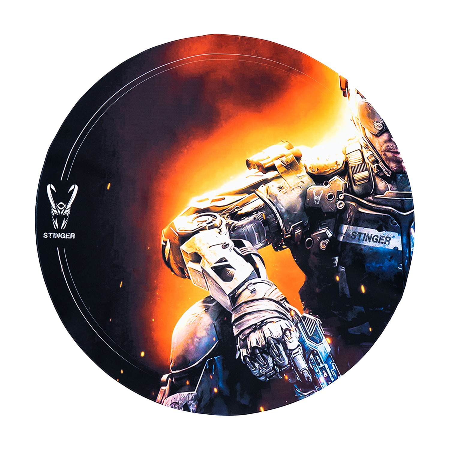 WOXTER - Alfombra Gaming de Suelo Woxter Stinger Floorpad Soldier 120 cm.