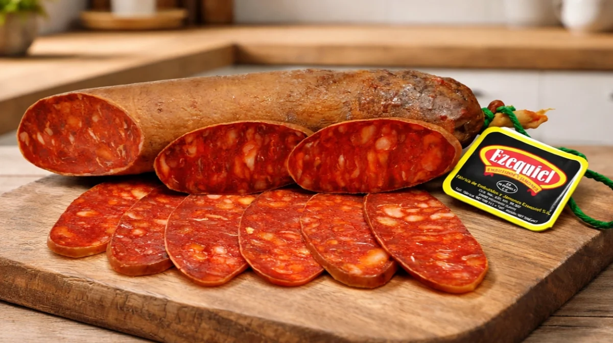 Disfruta del sabor auténtico de este chorizo Cular Extra de Embutidos Ezequiel ahumado con leña de roble por sólo 8,64€ (Cuesta más de 15€ en tiendas)
