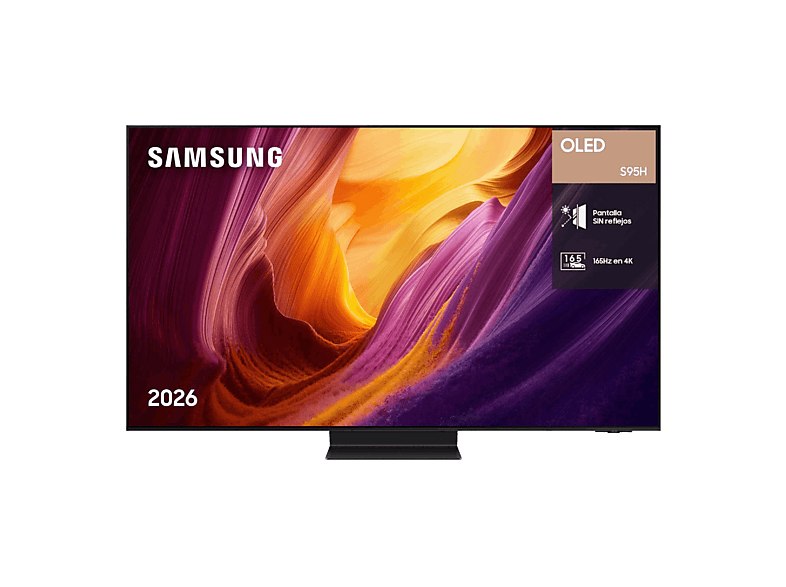 Samsung - TV OLED 65" TQ65S95HFTXXC, 4K, NQ4 AI Gen3 Processor, Smart TV, Tecnol