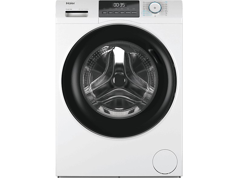 Haier - Lavadora carga frontal I-Pro Series 1 HW80-BP14929A-S, 8 kg, 1400 rpm, 1