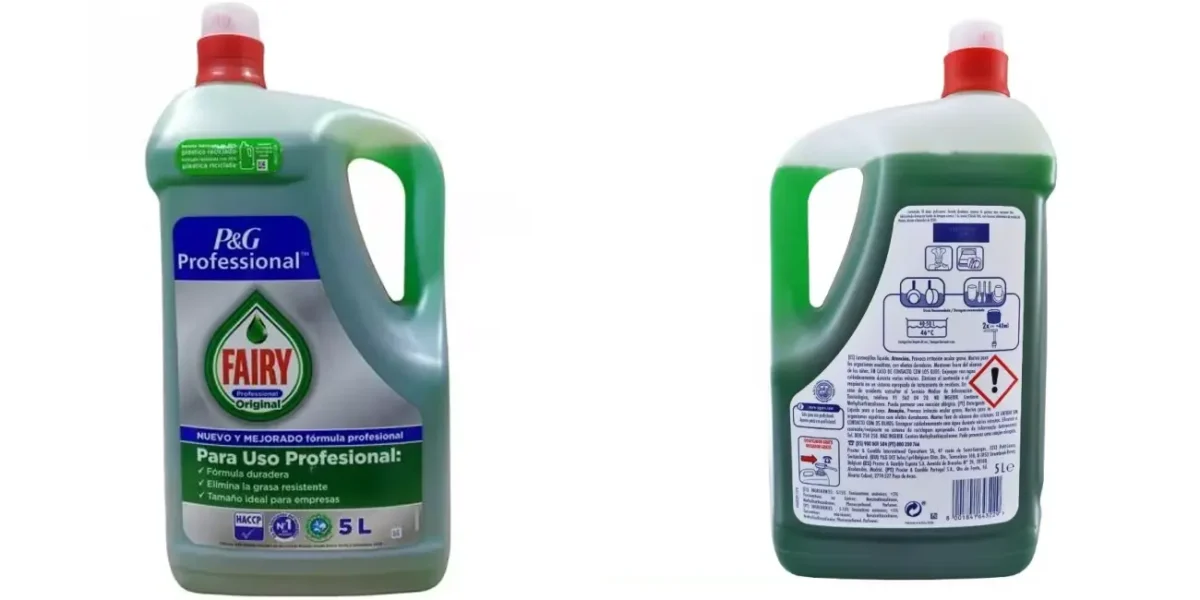 Lavavajillas Fairy Professional de 5 litros por sólo 13,46€ con envío gratis (-50%)