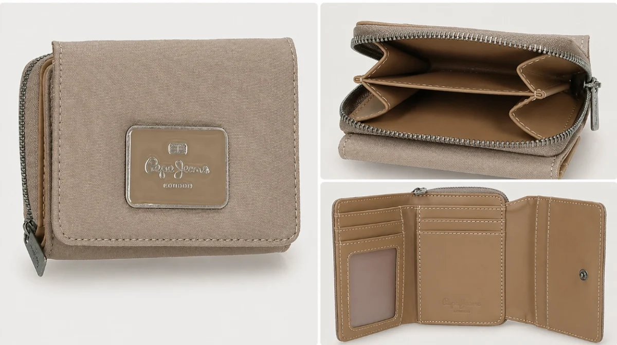 Cartera Pepe Jeans Christine con bloqueo RFID para mujer por sólo 18,29€ (43% de descuento)