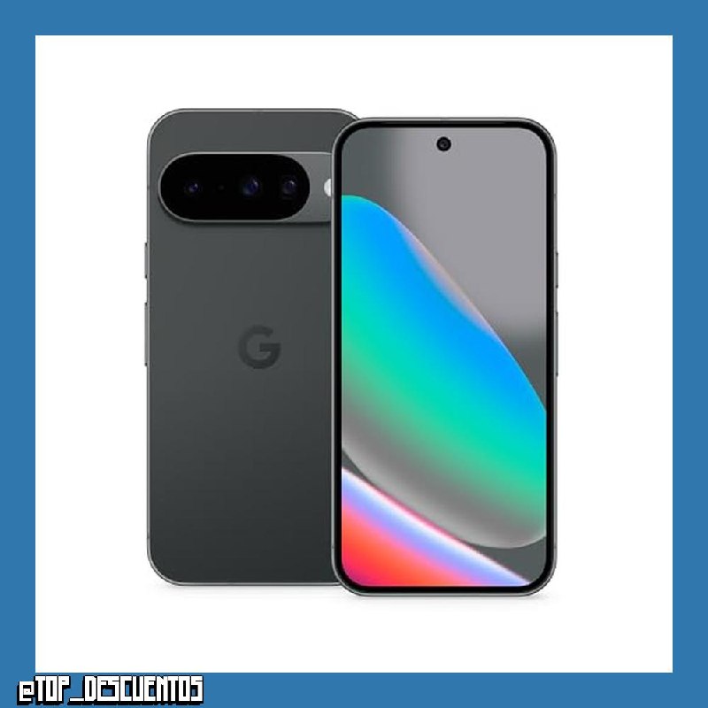 Google Pixel 10 - Smartphone Android Libre con Gemini, cámara Trasera Triple Avanzada, batería de más de 24 Horas y Pantalla Actua de 6,3" - Obsidiana, 128GB