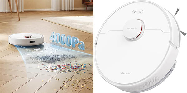 Robot aspirador Dreame D9 MAX por sólo 171,98€ con envío gratis (-38%) ¡Valoraciones top!