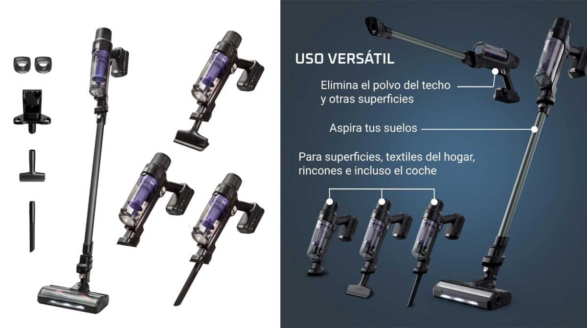 Aspiradora sin cable Rowenta X-Pert 7.60 por sólo 119,99€ con envío gratis (-37%)