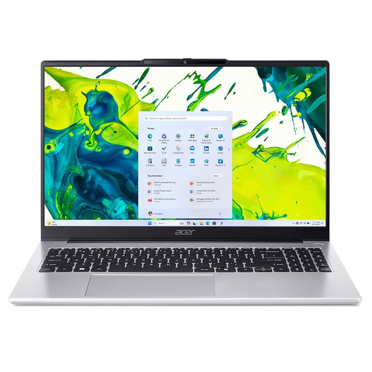 Acer - Portátil Acer Aspire Lite 15 AL15-45P-R5C8, Ryzen 7 5825U, 8GB, 512GB SSD, 15,6" , W11.