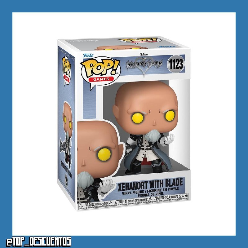 Funko Pop! Games: Kingdom Hearts - Xehanort with Blade- Figura de Vinilo Coleccionable - Idea de Regalo - Mercancia Oficial - Juguetes para Niños y Adultos - Movies Fans