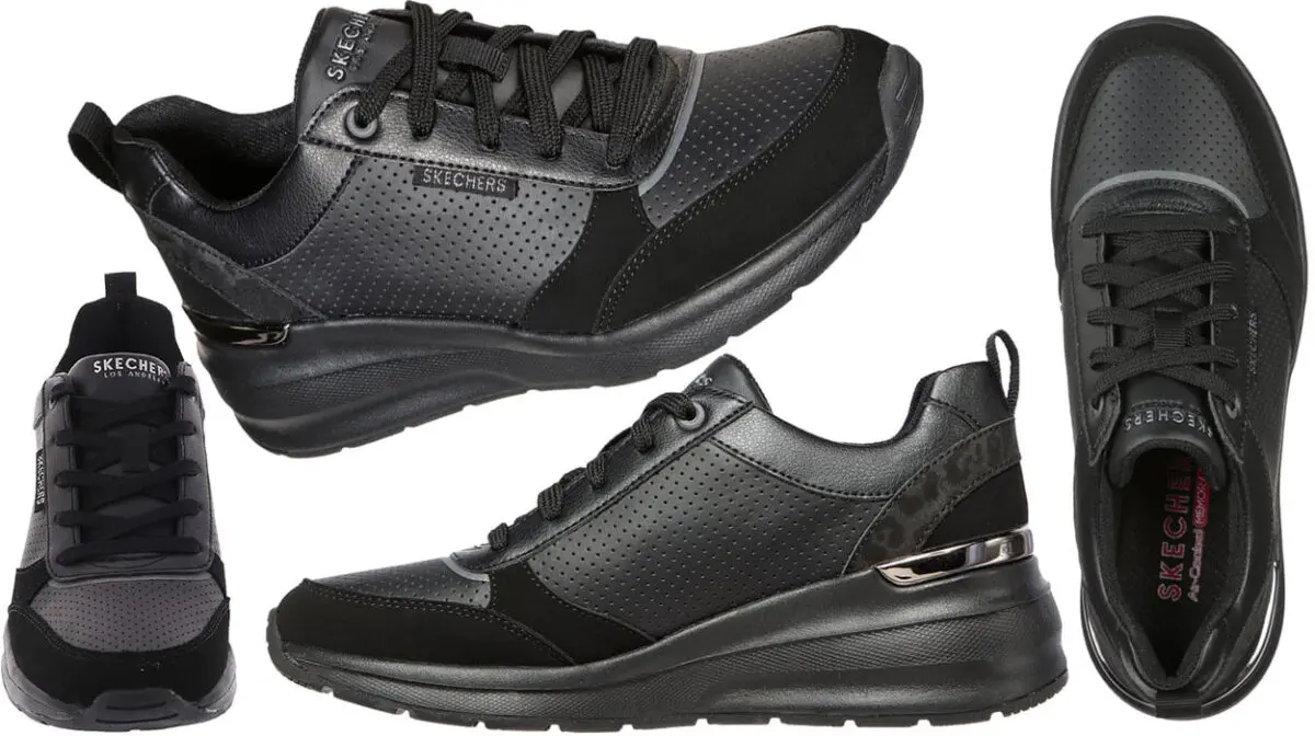Zapatillas Skechers Billion - Subtle Spots negras para para mujer por sólo 33,99€ con envío gratis (-51%)