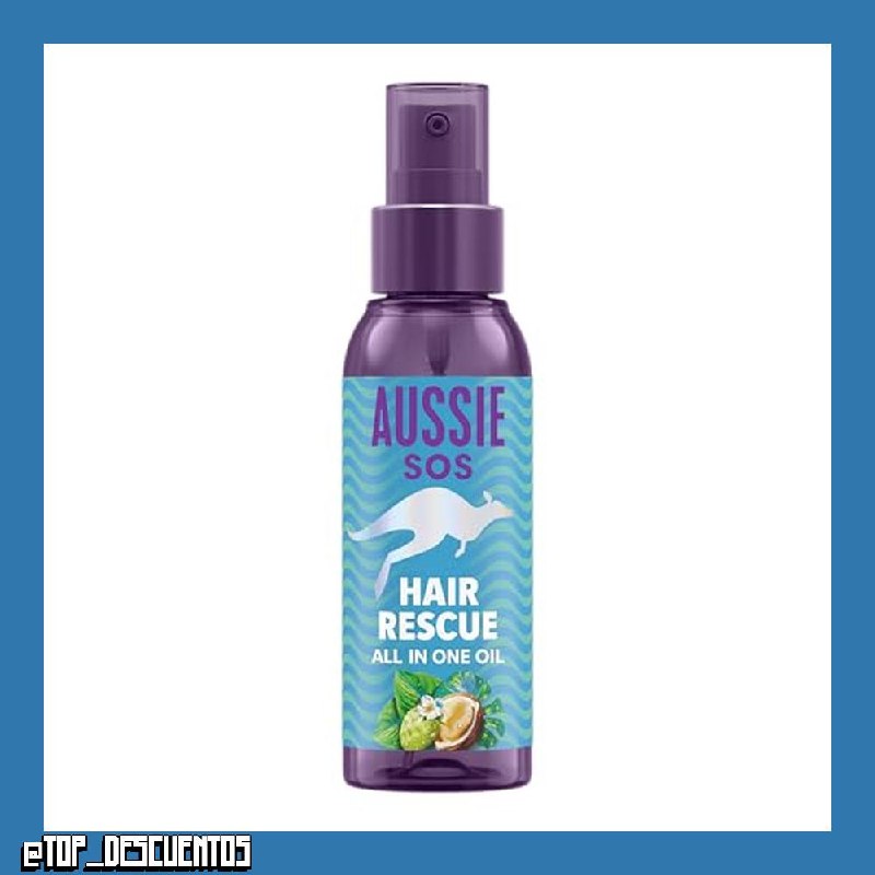 Aussie SOS Hair Rescue All In One Aceite Capilar Puntas Abiertas, 100ml