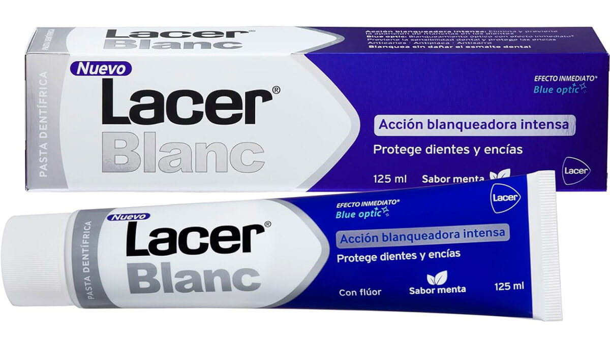 Pasta de dientes blanqueadora Lacer Blanc por sólo 6,95€ (-18%)