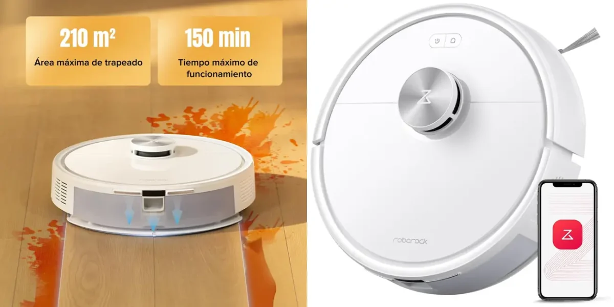 Robot aspirador Roborock Q7 M5 por sólo 149,99€ con envío gratis (-40%)