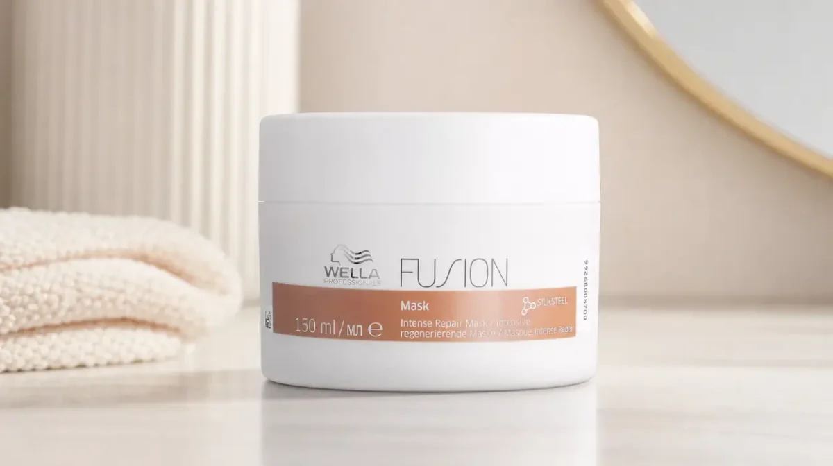 Mascarilla capilar Wella Professionals Fusion de 150 ml para cabello seco y dañado por sólo 9,68€ (-25%)