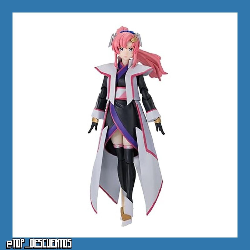 TAMASHII NATIONS - Mobile Suit Gundam Seed Freedom - Lacus Clyne (Compass Battle Surcoat Ver.), Figura de acción Bandai Spirits S.H.Figuarts