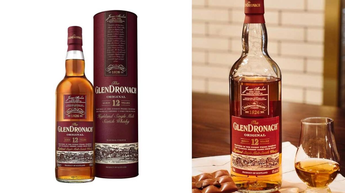 Whisky The Glendronach Original Highland Single Malt de 12 años por sólo 36,50€ con envío gratis (-26%)