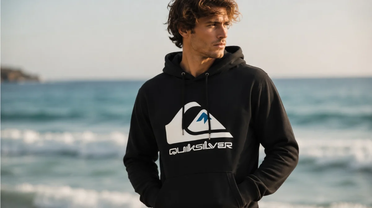 Sudadera Quiksilver Big Logo para hombre por sólo 31,30€ (48% de descuento)