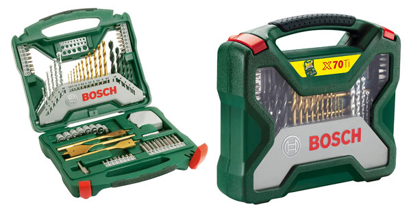 Maletín de herramientas de 70 unidades Bosch X-Line por sólo 24,59€ (-15%)