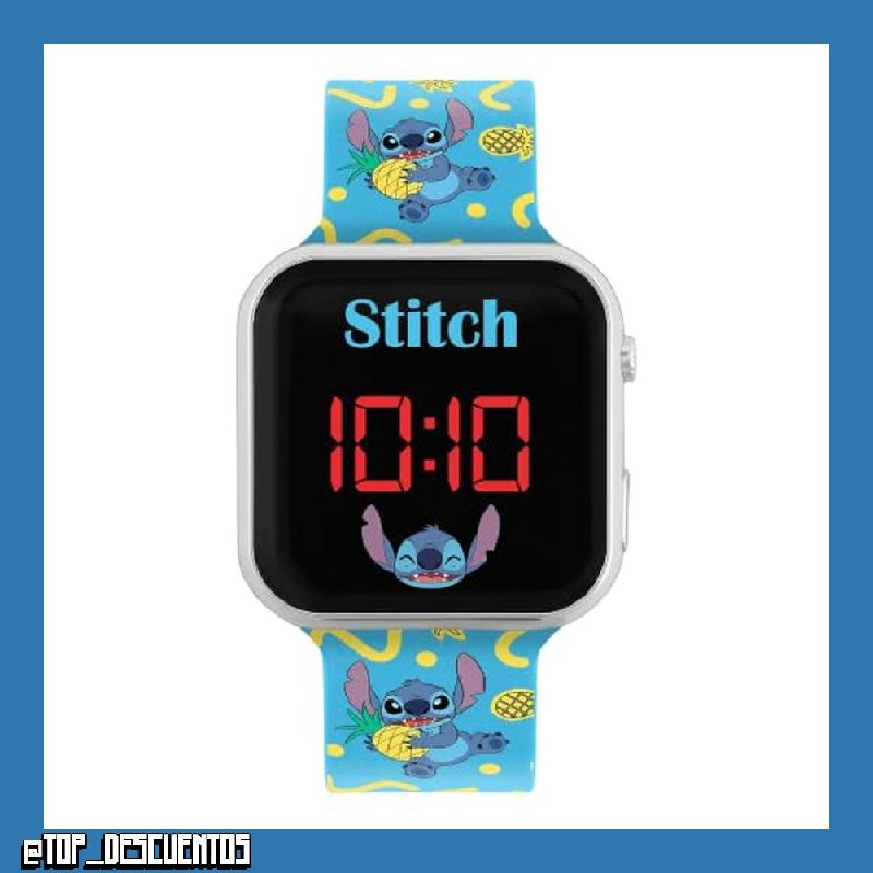 Disney Lilo and Stitch - Reloj de pulsera con 5 cápsulas sorpresa
