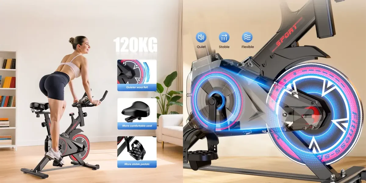Ponerte en forma en casa por 73€: esta bicicleta estática compacta Formill triunfa en AliExpress