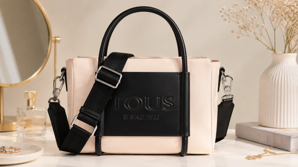 Hazte con el bolso TOUS City mediano en color nude: elegante y práctico por sólo 77€ con envío gratis (-40%)