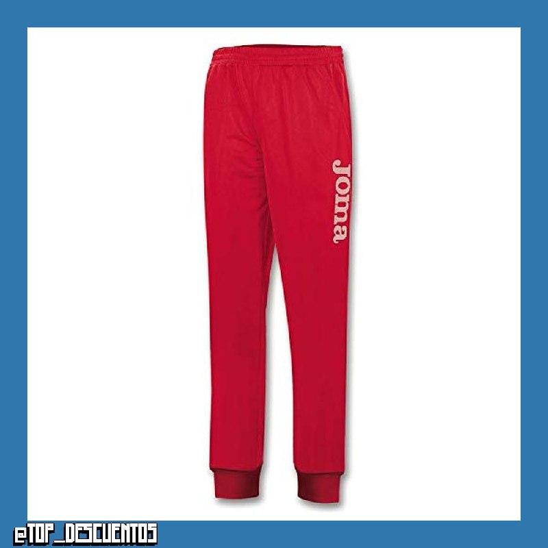 Joma - Pantalón Chándal Hombre, 4-3XL - Suave y Cálido con Cintura Elástica, Bolsillos y Rib en Bajos - Suez