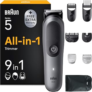Braun Recortadora Todo en Uno Series 5, AIO5545, Gris