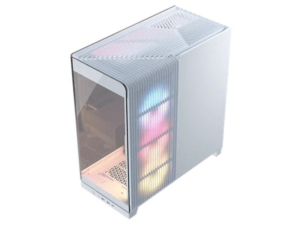 CORSAIR 4500X RS-R ARGB Tempered Glass Mid-Tower, White RGB Blanco