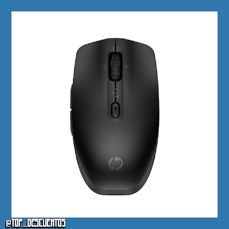 HP 420 Ratón Bluetooth Programable (4000 PPP, Rueda Inclinable, Clics Silenciosos, Conexión Instantánea, Duración de la Bateria 24 Meses, Windows 11; Windows 10; macOS; ChromeOS) Color Negro